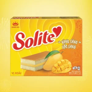 BÁNH BÔNG LAN TẦNG SOLITE KEM VỊ XOÀI