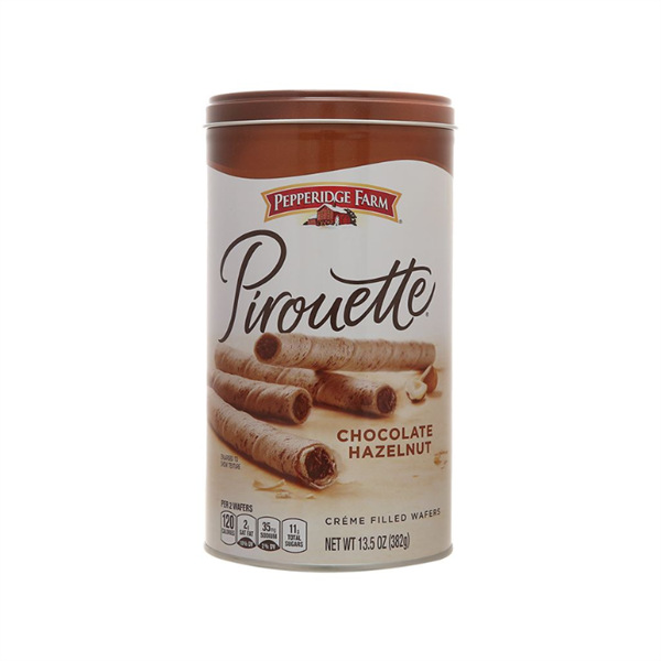 Bánh ống điếu vị sô-cô-la hạt dẻ hiệu Pepperidge Farm 382 g