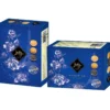 Bánh quy hỗn hợp LuckySun hộp giấy 120g - kiểu dáng 2-2