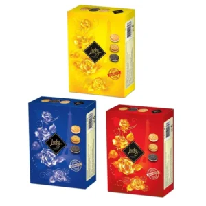 Bánh quy hỗn hợp LuckySun hộp giấy 120g - kiểu dáng 2