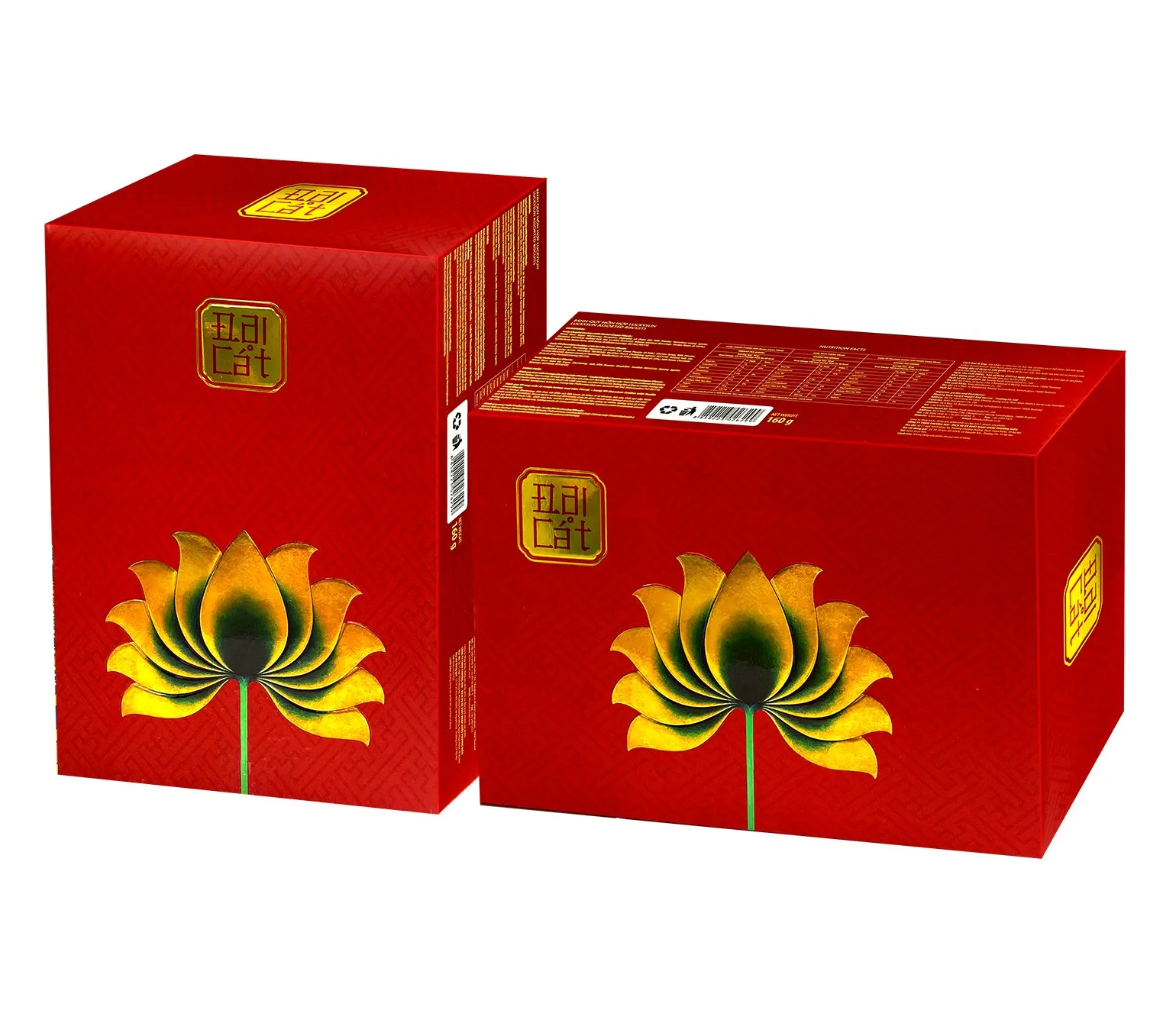 Bánh quy hỗn hợp LuckySun hộp giấy 160g-4