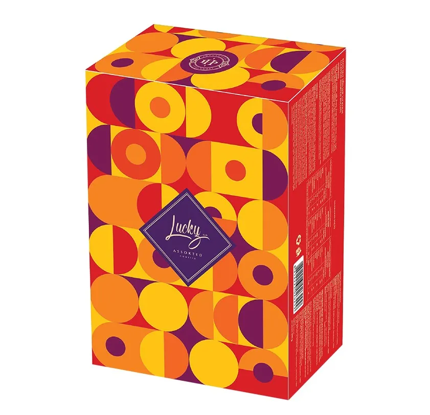 Bánh quy hỗn hợp LuckySun hộp giấy 160g - kiểu dáng 1-1