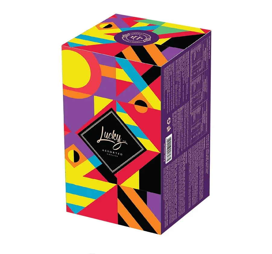 Bánh quy hỗn hợp LuckySun hộp giấy 90g-3