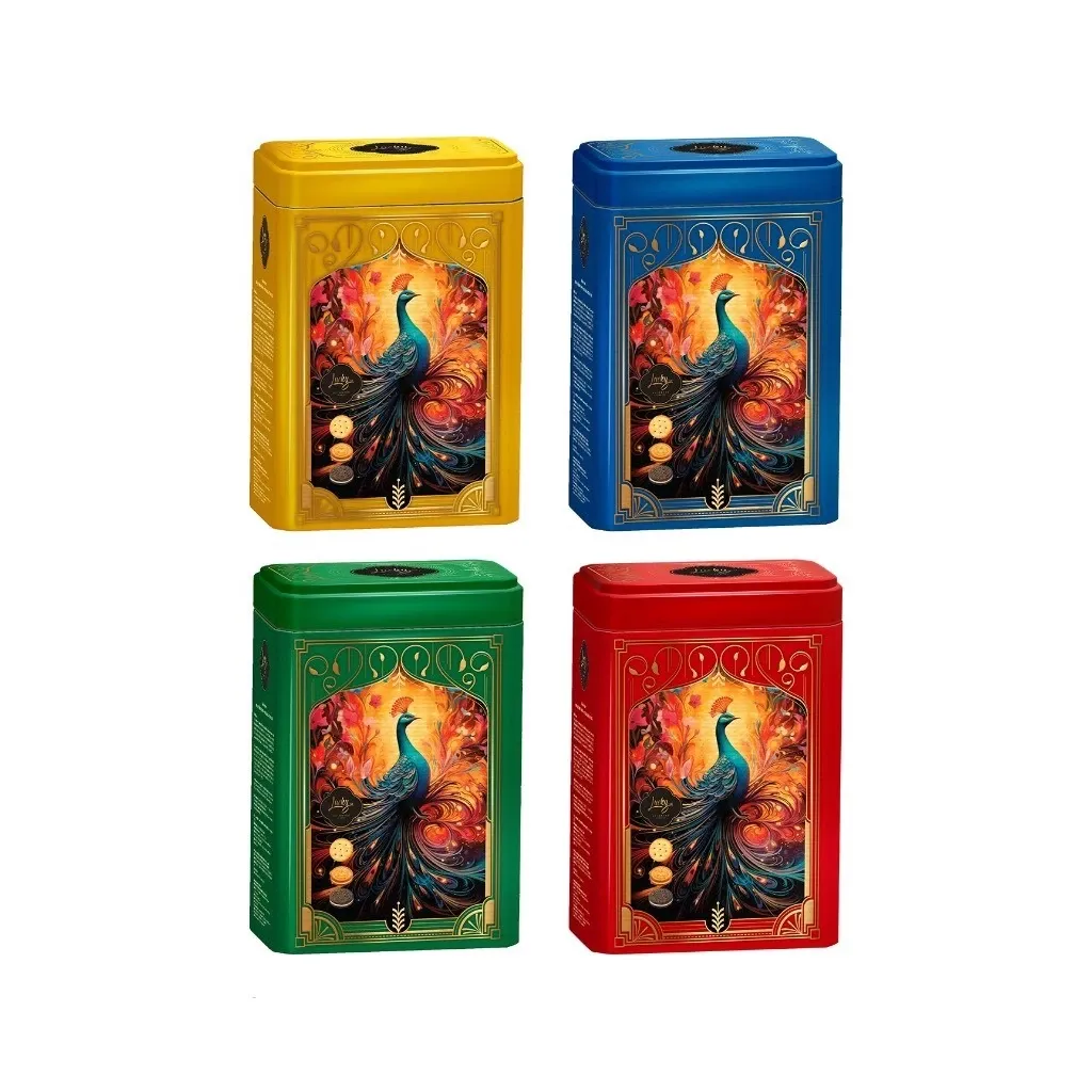 Bánh quy hỗn hợp LuckySun hộp thiếc 130g-1