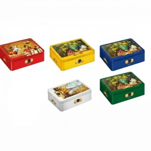 Bánh quy hỗn hợp LuckySun hộp thiếc 220g