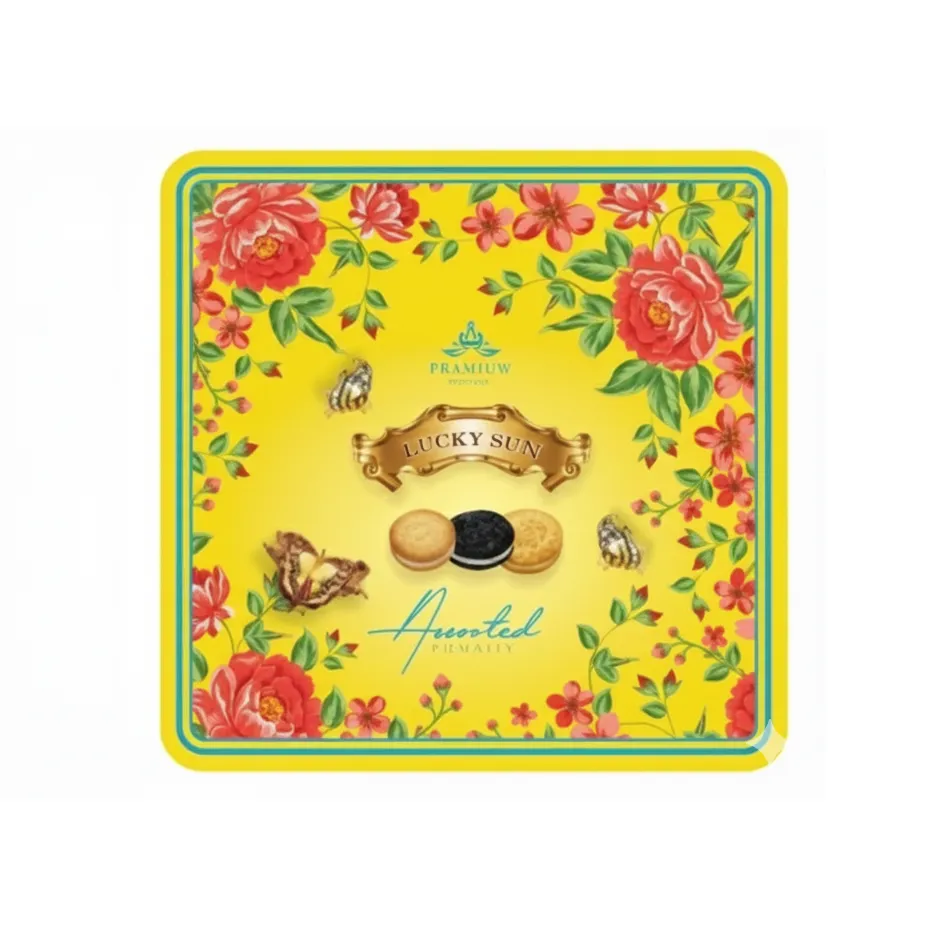 Bánh quy hỗn hợp LuckySun hộp thiếc 410g-03