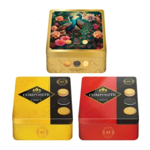 Bánh quy hỗn hợp LuckySun hộp thiếc 410g-1