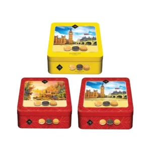 Bánh quy hỗn hợp LuckySun hộp thiếc 500g-1