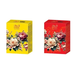 Bánh quy hỗn hợp VO mini Sô cô la hiệu Vfoods hộp giấy 216g - kiểu dáng 2