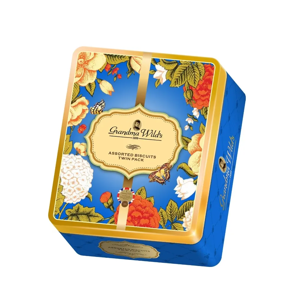 Bánh quy hỗn hợp hiệu Grandma's Wild hộp thiếc 140g-2