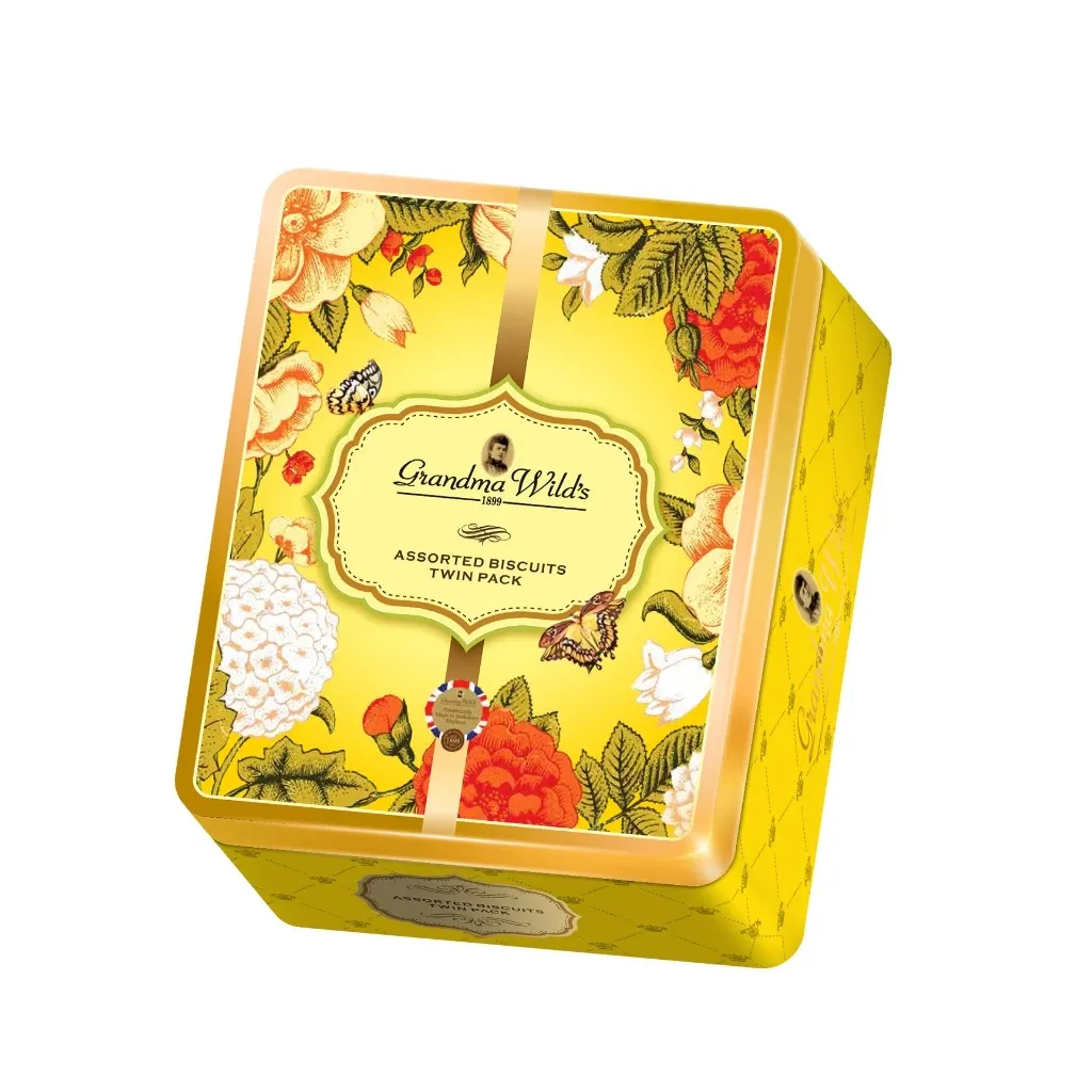 Bánh quy hỗn hợp hiệu Grandma's Wild hộp thiếc 140g-3