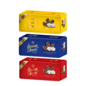 Bánh quy hỗn hợp hiệu Sweet Plus+- hộp thiếc 280g