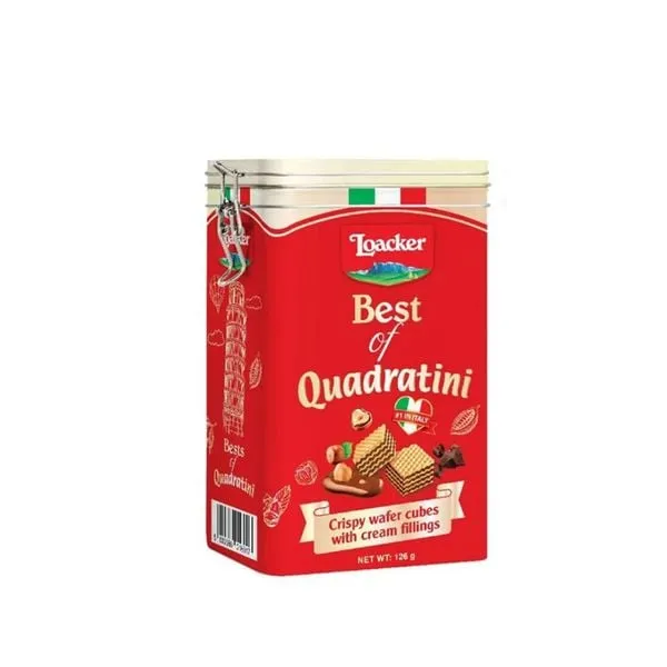 Bánh xốp Loacker Best of Quadratini 126g