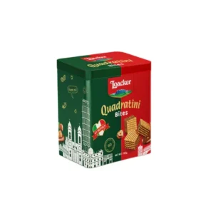 Bánh xốp Loacker Quadratini Bites 105g