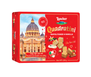 Bánh xốp Loacker Quadratini Gift Box 250g