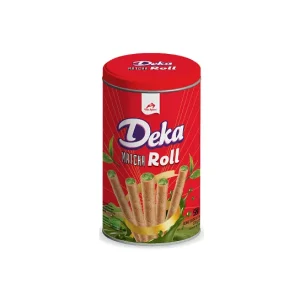 Bánh xốp ống Deka matcha trà xanh Matcha Greentea 270g
