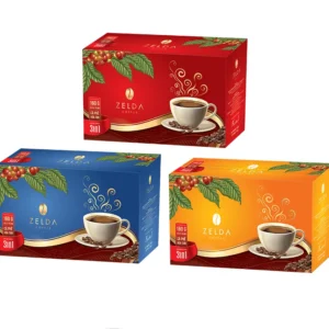 Cà phê 3 in 1 hiệu Zelda 160g - Kiểu dáng 1