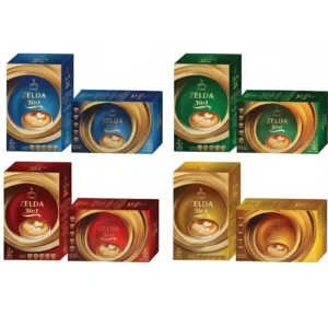 Cà phê 3 in 1 hiệu Zelda 160g - Kiểu dáng 2