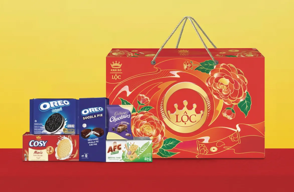 HỘP QUÀ LỘC VINH HOA