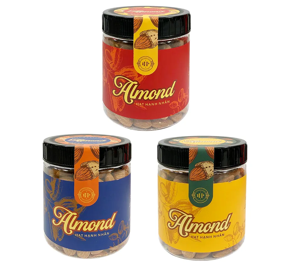 Hạnh nhân rang muối hộp nhựa 300g-1