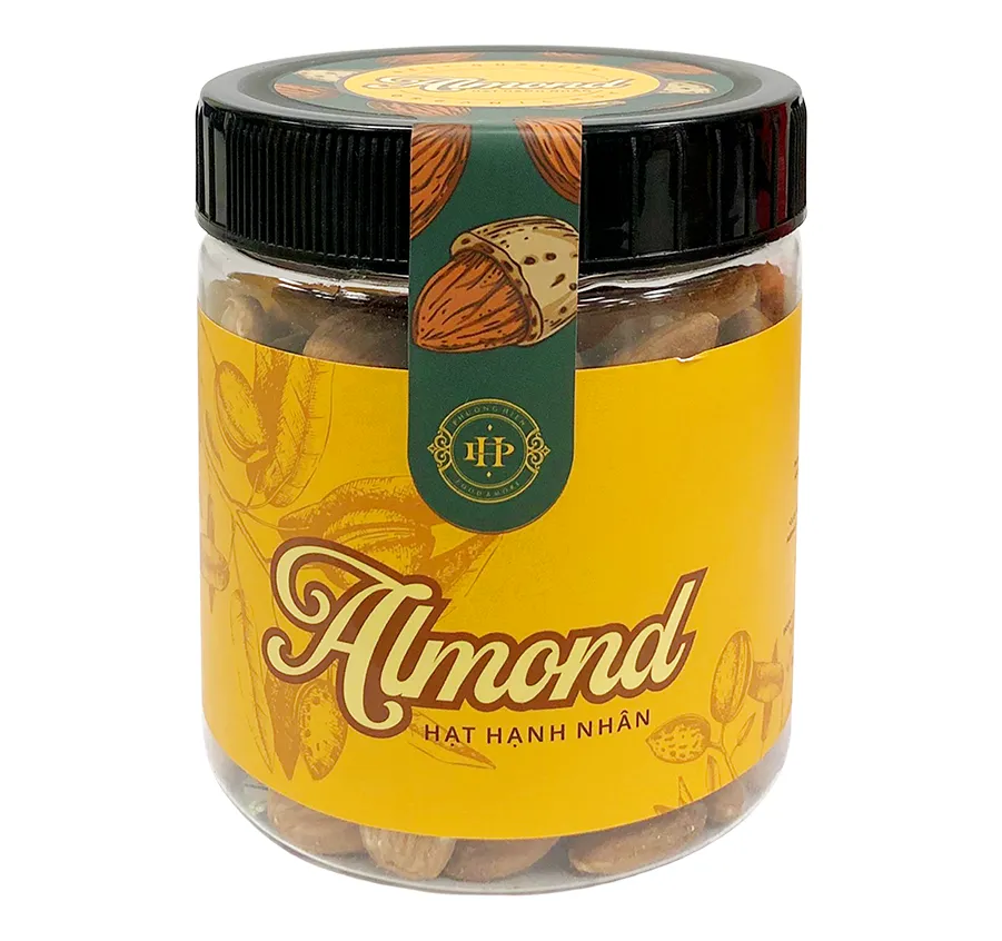 Hạnh nhân rang muối hộp nhựa 300g-4