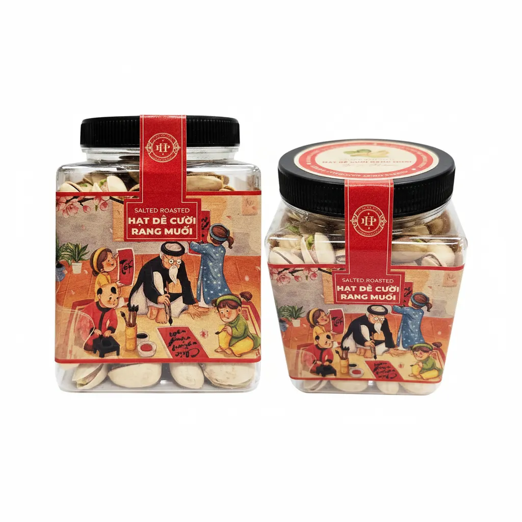 Hạt dẻ cười rang muối hộp nhựa 230g