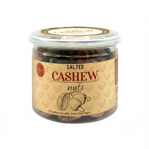 Hạt điều rang muối hộp nhựa 130g