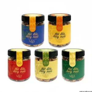 Hạt điều rang muối hộp nhựa 250g-1