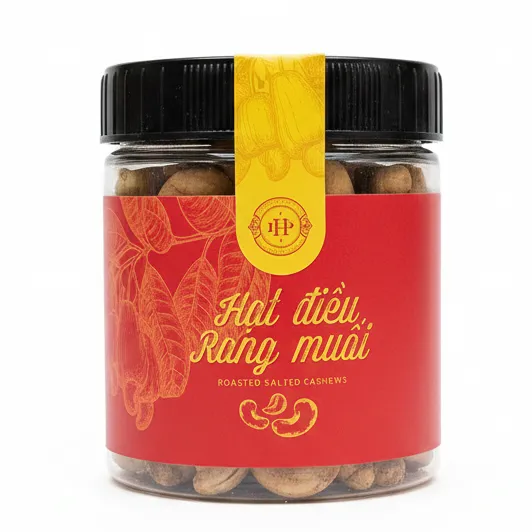 Hạt điều rang muối hộp nhựa 250g-2