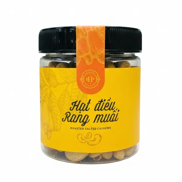Hạt điều rang muối hộp nhựa 250g-4