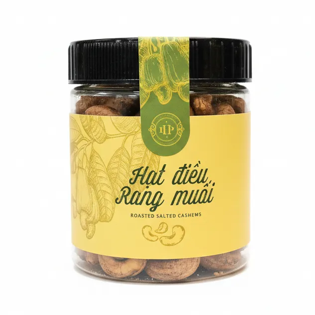 Hạt điều rang muối hộp nhựa 250g-5