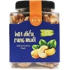 Hạt điều rang muối hộp nhựa 250g - Kiểu dáng 2-3