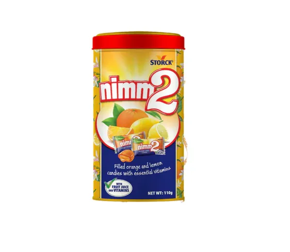 Hộp quà Thực phẩm bổ sung kẹo trái cây nhân mềm Nimm2 110 g