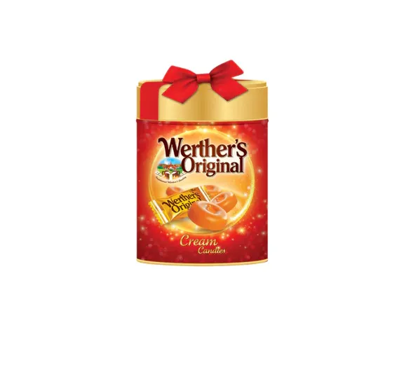 Hộp quà kẹo caramen kem hiệu Werther's Original 90 g