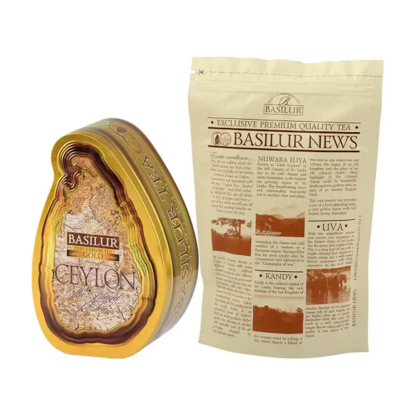 ISLAND OF TEA MAP BASILUR - GOLD - 100 gr-2