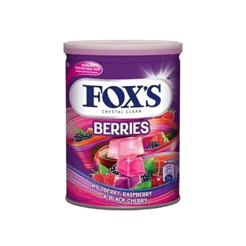 KẸO FOX'S BERRIES HỖN HỢP 3 LOẠI 170G