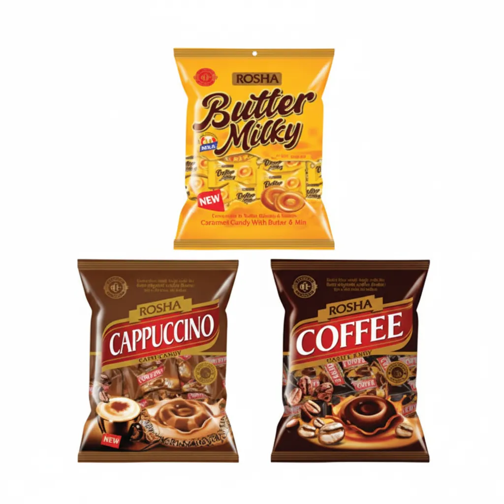 Kẹo Cứng Rosha hỗn hợp gói 125g-1