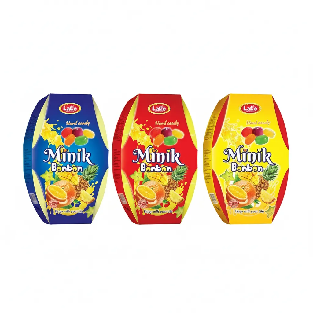 Kẹo cứng hương trái cây Minik Bonbon hiệu LaLe 100g-1