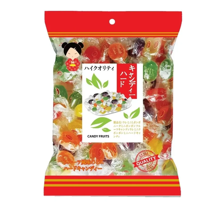 Kẹo cứng hương trái cây Minik Bonbon hiệu LaLe hộp nhựa 200g - 300g