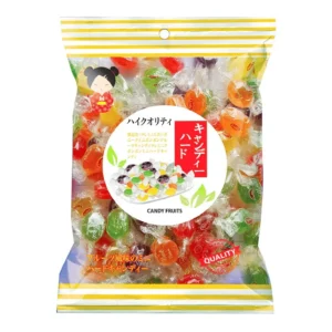 Kẹo cứng hương trái cây Minik Bonbon hiệu LaLe hộp nhựa 500g
