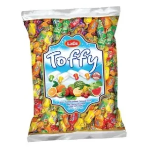 Kẹo mềm hương trái cây Mini Toffy hiệu LaLe gói 1kg