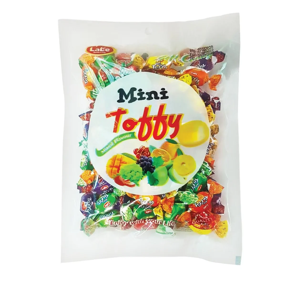 Kẹo mềm hương trái cây Mini Toffy hiệu LaLe gói 350g
