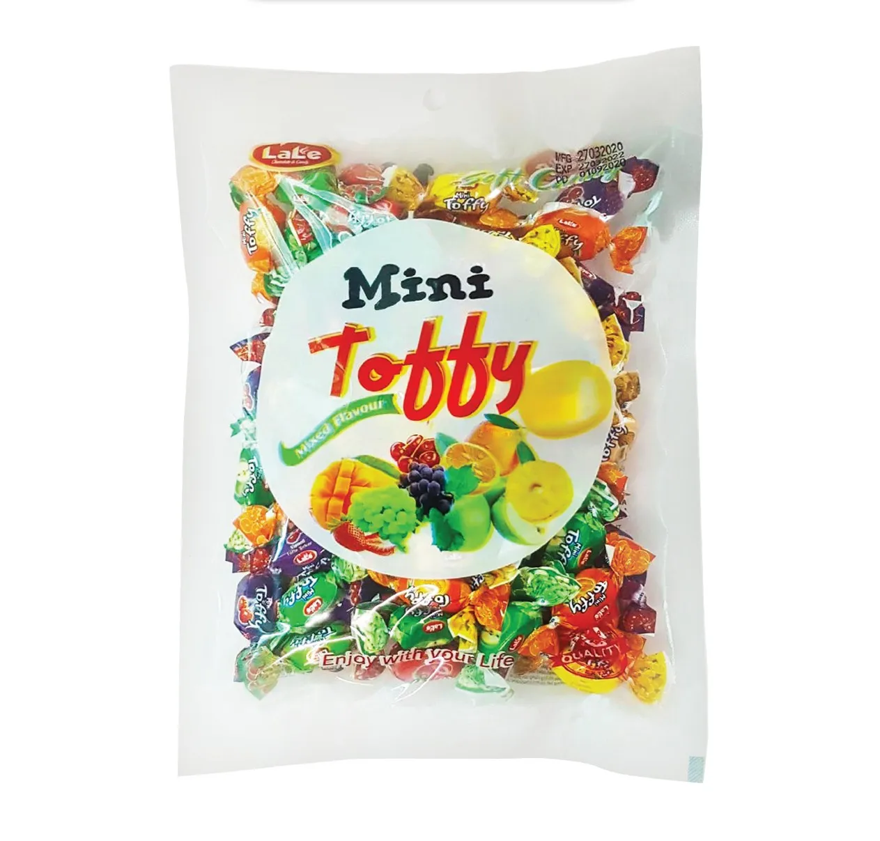 Kẹo mềm hương trái cây Mini Toffy hiệu LaLe gói 350g