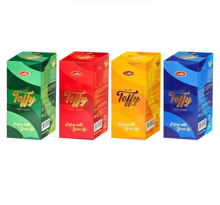 Kẹo mềm hương trái cây Mini Toffy hiệu LaLe hộp chữ nhật 180g -1