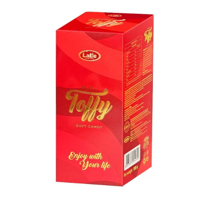 Kẹo mềm hương trái cây Mini Toffy hiệu LaLe hộp chữ nhật 180g -2