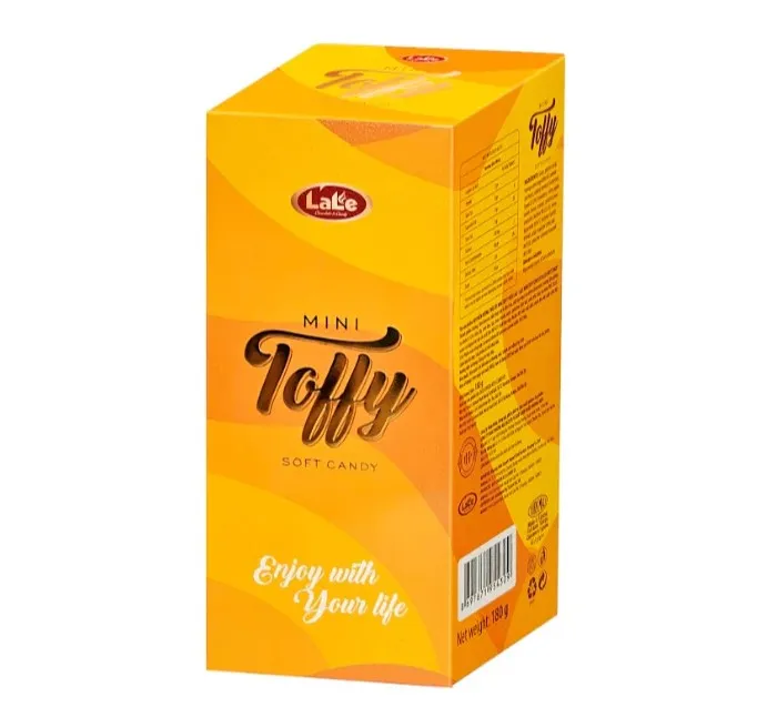 Kẹo mềm hương trái cây Mini Toffy hiệu LaLe hộp chữ nhật 180g -4