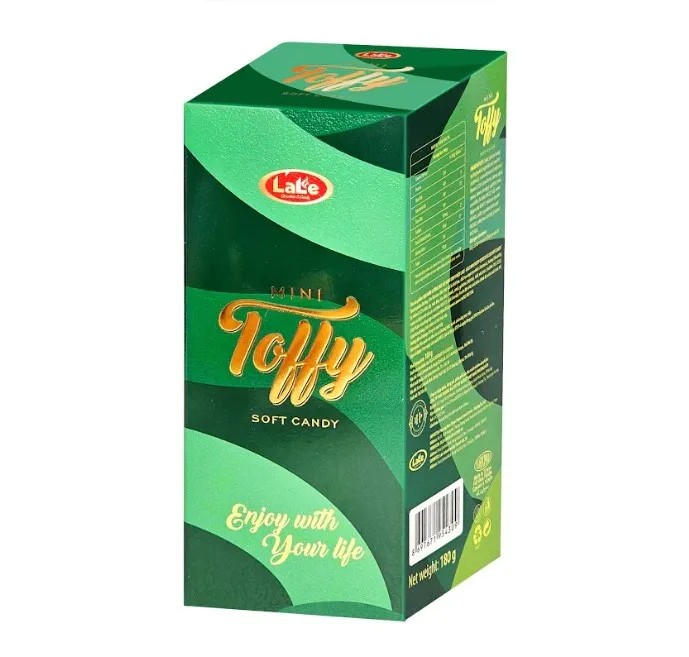 Kẹo mềm hương trái cây Mini Toffy hiệu LaLe hộp chữ nhật 180g -5
