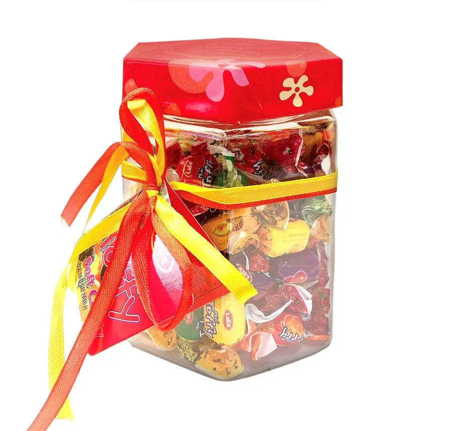 Kẹo mềm hương trái cây Mini Toffy hiệu LaLe hộp nhựa 230g