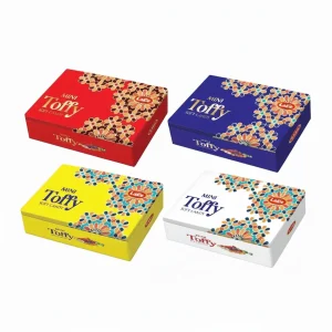 Kẹo mềm hương trái cây Mini Toffy hiệu LaLe hộp thiếc 210g-1