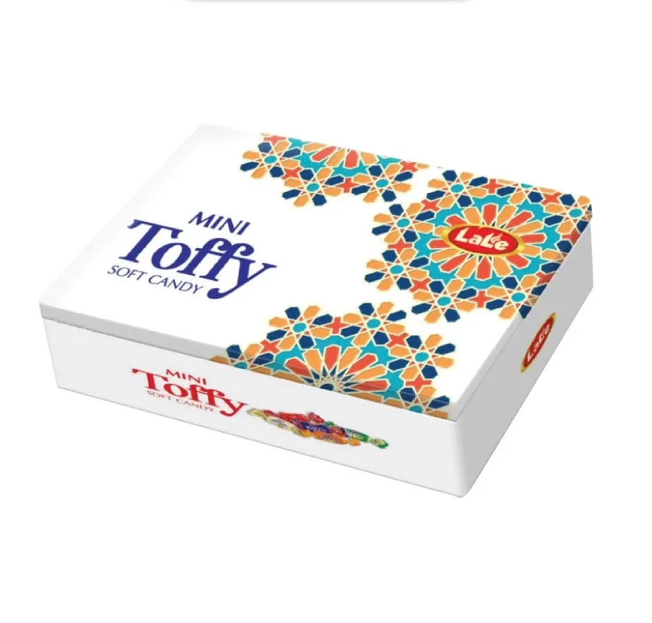Kẹo mềm hương trái cây Mini Toffy hiệu LaLe hộp thiếc 210g-5